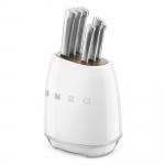 Peilių rinkinys su stovu SMEG KBSF02WH, 7 dalys