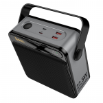 I&scaron;orinė baterija Power Bank Hoco J161 22.5W+PD20W 80000mAh juoda