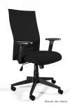 Biuro kėdė Unique BLACK ON BLACK PLUS W-93A-P-LF