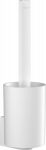 WC &scaron;epečio ir laikiklio komplektas Hansgrohe WallStoris, 27927700, baltas matinis