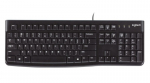 Klaviatūra laidinė Logitech K120 USB (920-002508),  juoda