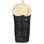 Sensillo vokelis vežimėliui, vilnonis, 3in1, 100-80&times;45, juodas, 8478