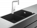 Virtuvės plautuvės ir mai&scaron;ytuvo komplektas Hansgrohe C51, 43216000