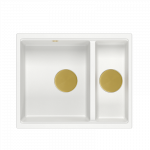 Plautuvė Quadron LOGAN 150, HCQL5646U1-G1_I, balta