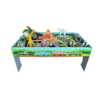 Medinis žaidimų stalas &bdquo;Linksmybių &scaron;alis&ldquo;