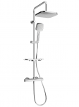 Du&scaron;o komplektas su lietaus du&scaron;o galva ir termostatiniu mai&scaron;ytuvu Mexen KT33, chromas - 771503393-00