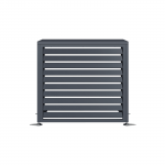 Metalinės apsauginės lauko bloko grotelės