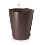 Vazonas su savaiminio drėkinimo sistema LECHUZA DELTINI, 14917, espreso metalinė