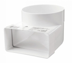 Alkūnė stačiakampė-apvali 110x55 d100 521P