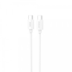 USB kabelis Dudao L4C USB-C to USB-C 30W 1.2m baltas