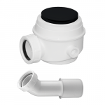 Sifonas voniai Omnires WB01XBL (be persipylimo) juodas