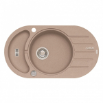 Granitinė plautuvė Alveus Niagara 50 55, smėlio