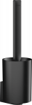 WC &scaron;epečio ir laikiklio komplektas Hansgrohe WallStoris, 27927670, juodas matinis