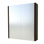 Veidrodinė spintelė be ap&scaron;vietimo Raguvos Baldai SERENA, juodas ąžuolas, 80 cm, 1400501