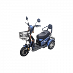 Elektrinis triratis mopedas motoroleris LIDIA J3, 800W, 20AH LI-ION, Mėlynas