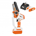 Genėtuvas auk&scaron;tapjovė mini pjūklas Ruris 1424e Alfa UP, su baterija