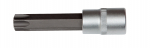 Galvutė su antgaliu Torx TR40x200mm, 1/2" kvadratas, Irimo