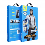 LCD apsauginis stikliukas 5D Mr. Monkey Glass (Strong Privacy) Apple iPhone 12 Pro Max juodas