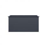 Metalinis vazonas, 150 x 75 x 77 cm, antracito