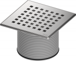 Rėmelis Tece TECEdrainpoint S 150 mm, su dekoratyvinėmis grotelėmis "quadratum" 3660008