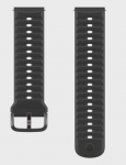 COROS APEX 4 24 mm silikoninis dirželis - juodas