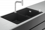 Virtuvės plautuvės ir mai&scaron;ytuvo komplektas Hansgrohe C51, 43221000