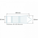 Prezervatyvai Pasante Ribs'n'dots (1 vnt)