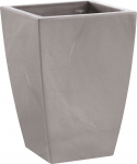 Nicoli 40x40x57cm vazonas Logos Matt 40 pelenų spalvos