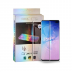 LCD apsauginis stikliukas M1 5D UV Glue Samsung G970 S10e lenktas skaidrus