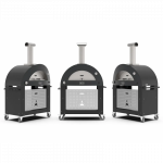 Malkinė Picos Krosnis Alfa - MODERNO 3 Pizze : Spalva - Ardesia Grey