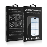 LCD apsauginis stikliukas Perfectionists 2.5D Super Strong Tempered Glass Samsung S938 S25 Ultra juodas