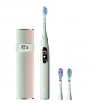 Ultragarsinis dantų &scaron;epetėlis Oclean X Ultra 20 S, žalias