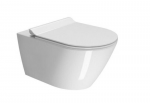 Pakabinamas unitazas GSI Kube X Rimless, su Soft Close plonu dangčiu, 941311 + MS86CSN11 + FISR5