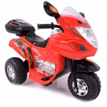 Žaislas - motociklas su akumuliatoriumi HL-238 (WDHL-238), raudonas