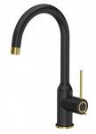 Virtuvinis mai&scaron;ytuvas Quadron INGRID Q LINE 3523500_BLMPVDG1, juodas matinis/aukso