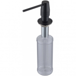 Dozatorius plautuvei Blue Water, juodas matinis