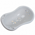 Kūdikių vonelė Maltex Baby, 84см, Zebra, pilka, 6807