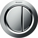 Vandens nuleidimo mygtukas Geberit Type01, 116.042.21.1, blizgus chromas