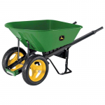 Dviejų ratų profesionalus karutis su metaline talpa ir rankenomis 120L John Deere&reg;