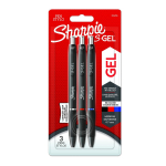 Ra&scaron;iklis &bdquo;Sharpie S-GEL", mėl./juod./raud., blist., 3 vnt.