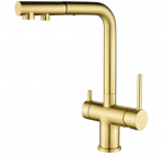 Plautuvės mai&scaron;ytuvas su i&scaron;traukiama žarna ir jungtimi filtruotam vandeniui Helika Akvaduo Plus 2683, PVD G