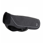 Lietpaltis &scaron;unims Mountain Paws Fleece Lined Dog Raincoat &ndash; Pilka &ndash; M