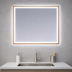 Veidrodis AC003 su LED ap&scaron;vietimu 1200x700x40
