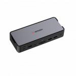 Verbatim 32171 CDS-15 USB-C Pro Jungčių stotelė 15 Ports, Pilka/Juoda