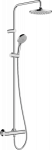 Du&scaron;o komplektas su termostatiniu mai&scaron;ytuvu Hansgrohe Vernis Blend 26318000, chromo