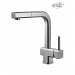 Virtuvinis mai&scaron;ytuvas su du&scaron;u Blue Water Rosa Inox