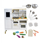 Medinė vaiki&scaron;ka virtuvėlė "Amelija"