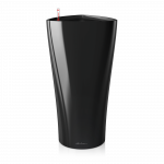 Vazonas su savaiminio drėkinimo sistema LECHUZA Delta Premium 40 Black, 15549