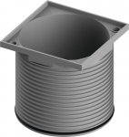 Grotelių rėmelis Tece TECEdrainpoint S 100 mm 3660018