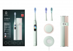 Elektrinio dantų &scaron;epetėlio rinkinys Oclean X Ultra Set, žalias